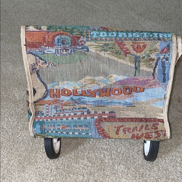 Carpet Bag Cart on Wheels - Picture 6 of 13